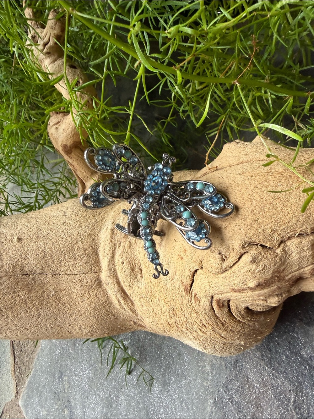 New🌟Free People-Blue Dragonfly Hair Clip